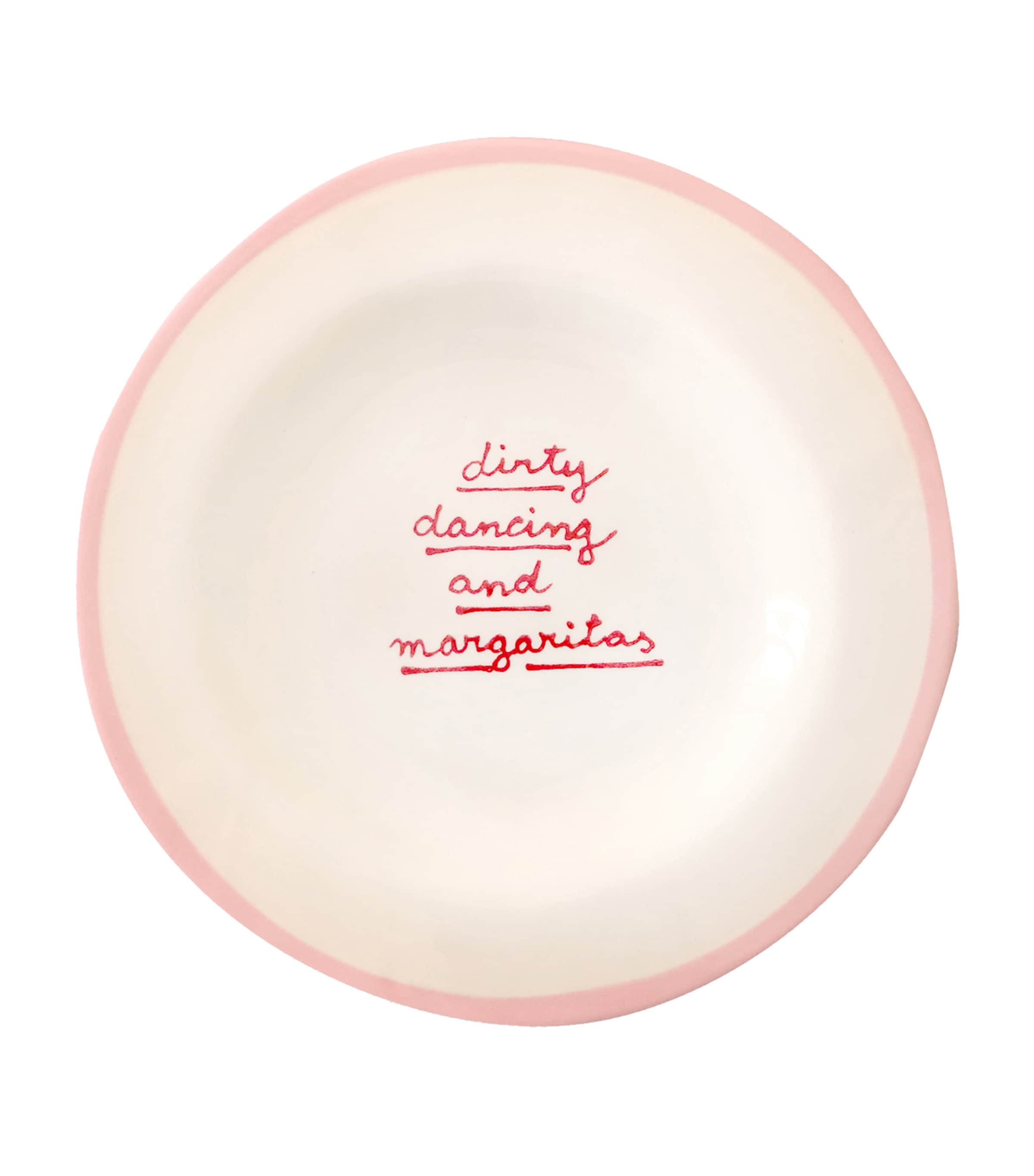 Laetitia Rouget Dirty Dancing and Margaritas plate 22cm, UK version