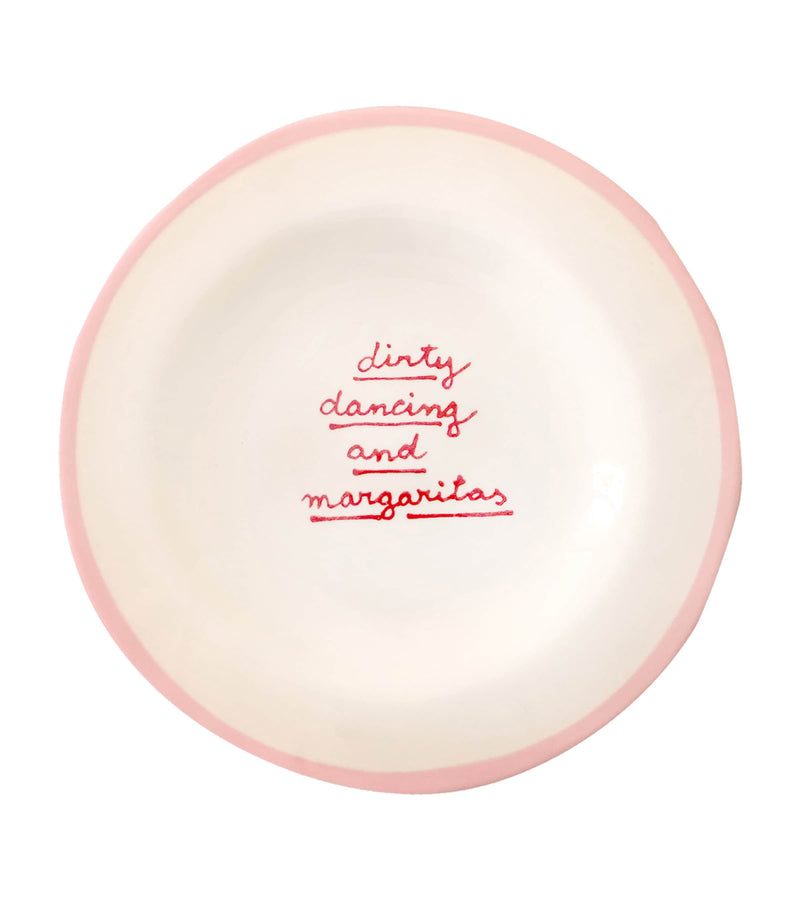 Laetitia Rouget Dirty Dancing and Margaritas plate 22cm, UK version