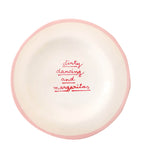 Laetitia Rouget Dirty Dancing and Margaritas plate 22cm, UK version