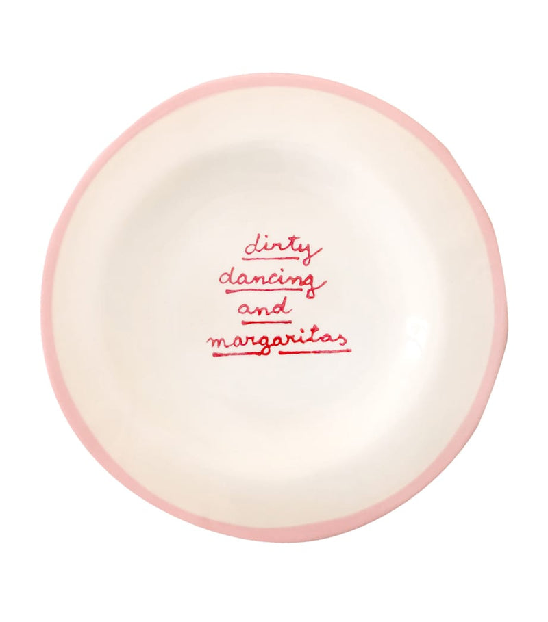 Laetitia Rouget Dirty Dancing and Margaritas plate 22cm, UK version