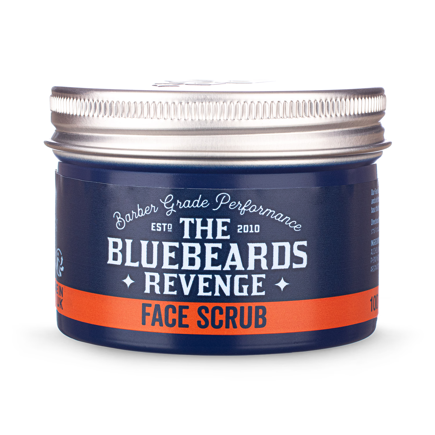 The Bluebeards Revenge exfoliating face scrub 100ml, UK version