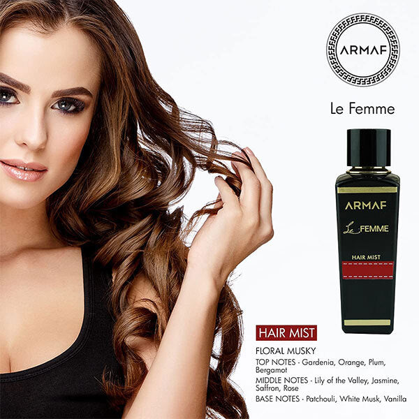 ARMAF Le Femme Hair Mist 80ml GOODS Superdrug   