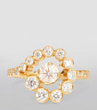Sophie Bille Brahe Escargot ring 18k yellow gold diamonds - British product