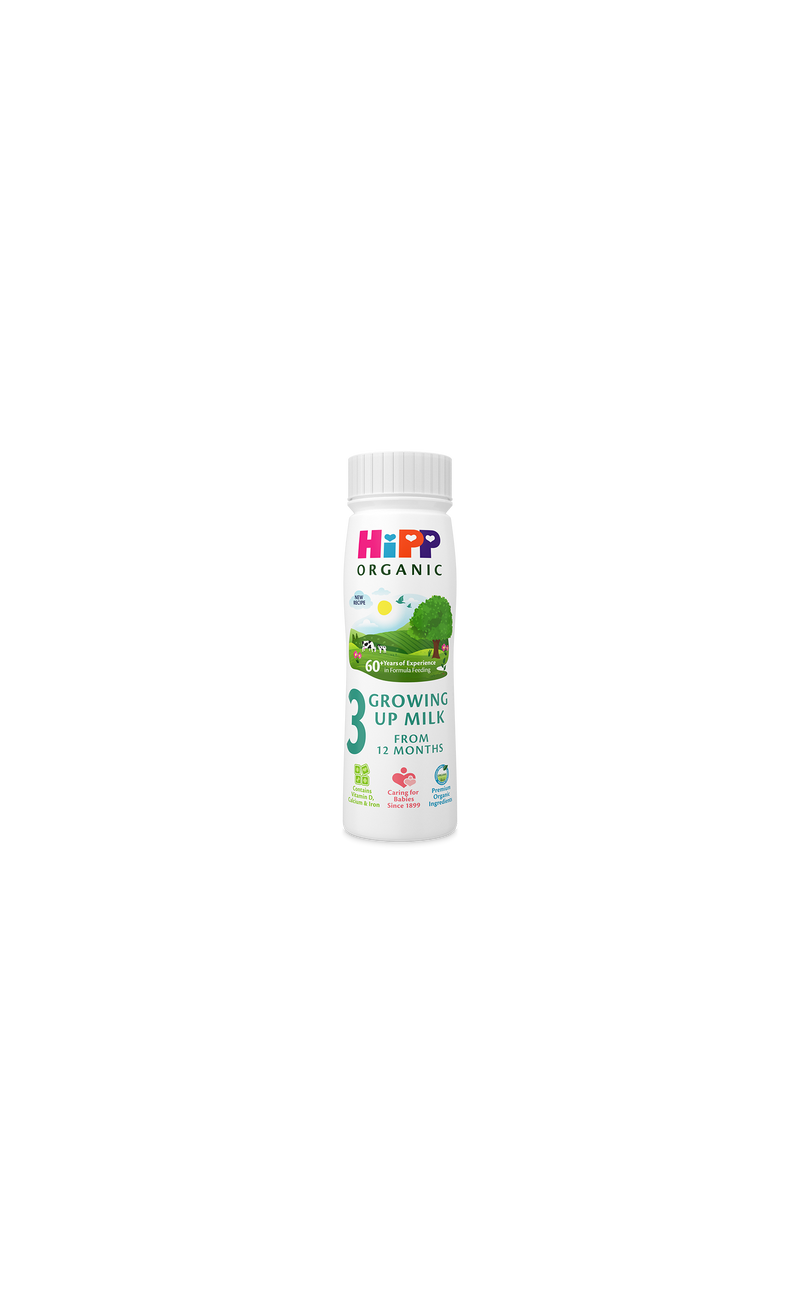 HiPP Organic growing up milk ready to feed - British product