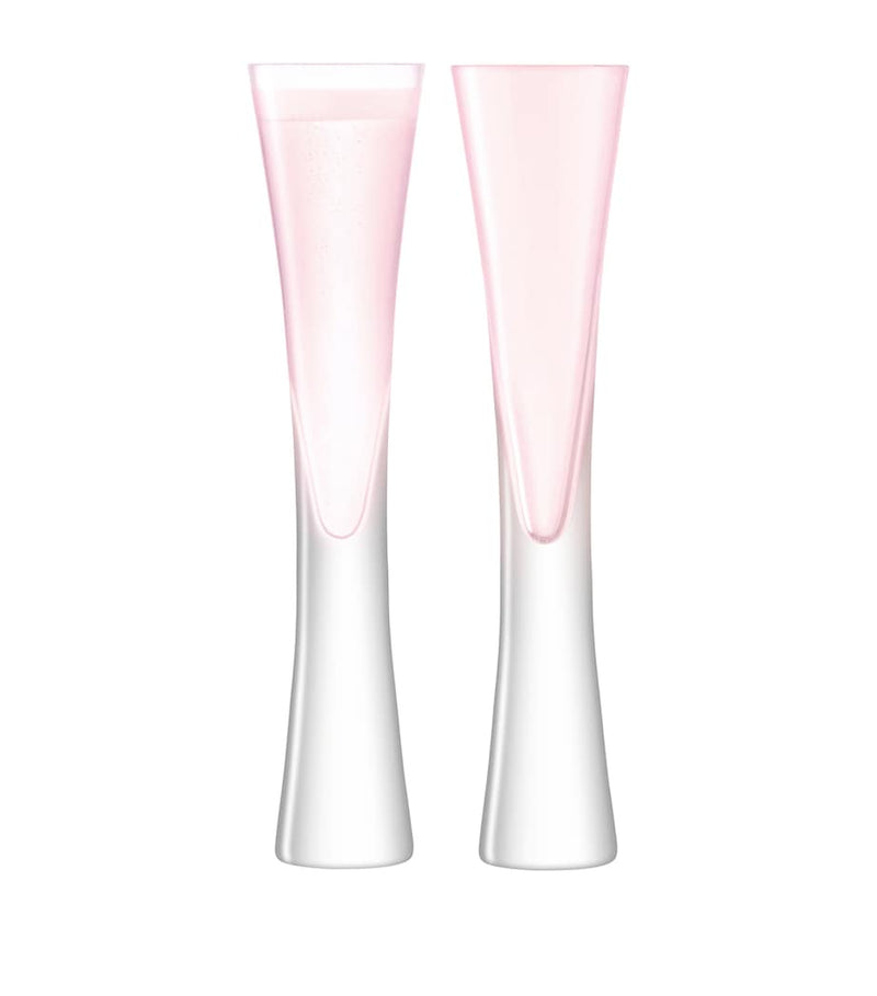 LSA International Moya champagne flutes set of two 170ml, UK version