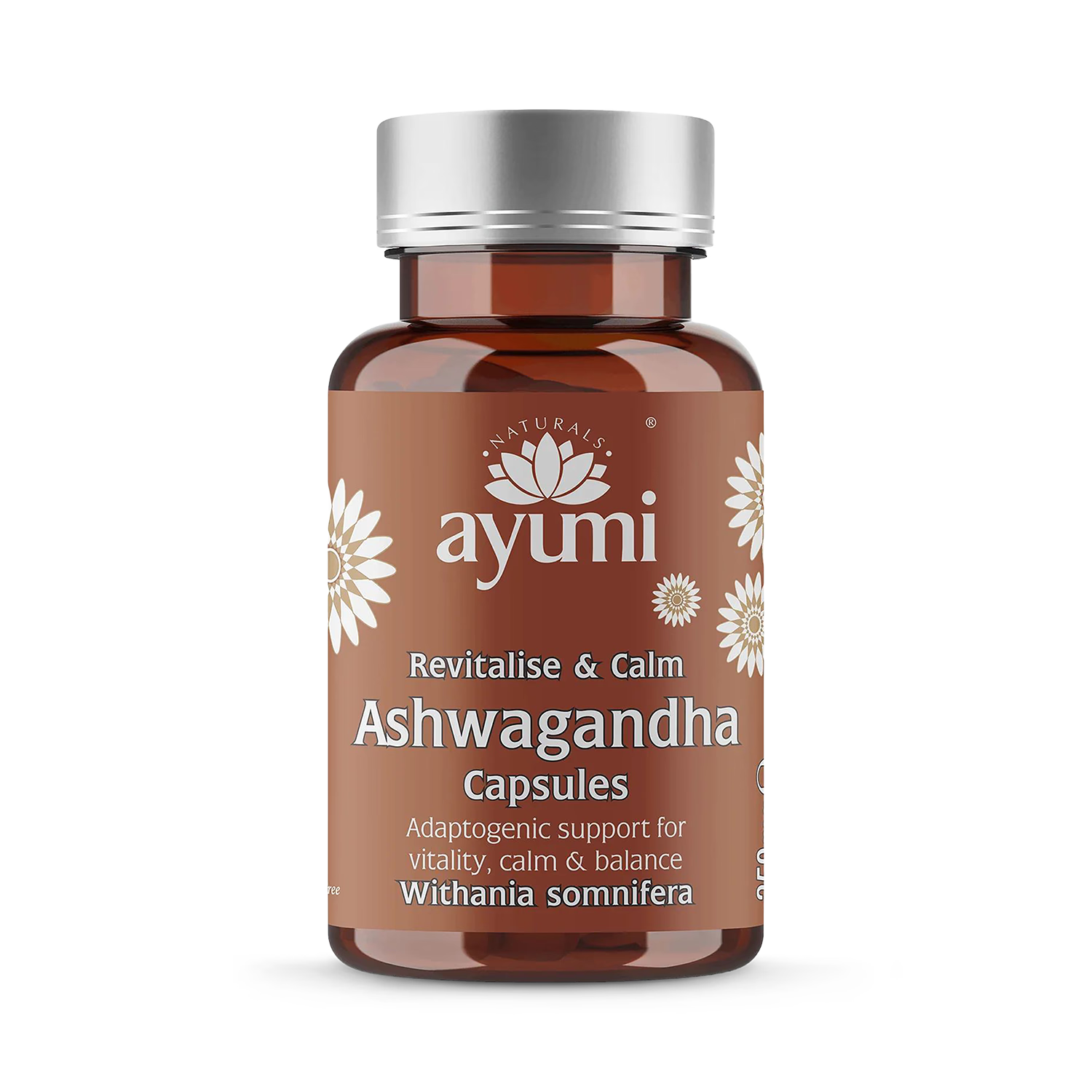 Ayumi Ashwagandha vegan capsules 60 count - British product