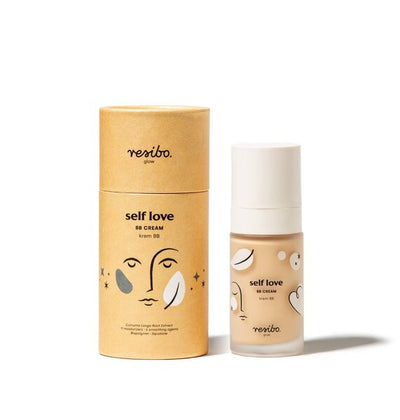 Superdrug Resibo Self Love BB Cream Light Beige Tinted Moisturiser 30ml- Buy online at McGrocer