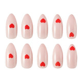 Lottie London Stay Press'D on Nails - Heart To Heart GOODS Superdrug   