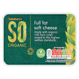 Sainsbury's Soft Cheese, SO Organic 250g GOODS Sainsburys   