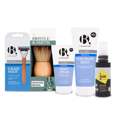 Superdrug Superdrug Menns Barberingssett Pakke Grooming Sett- Kjøp online hos McGrocer