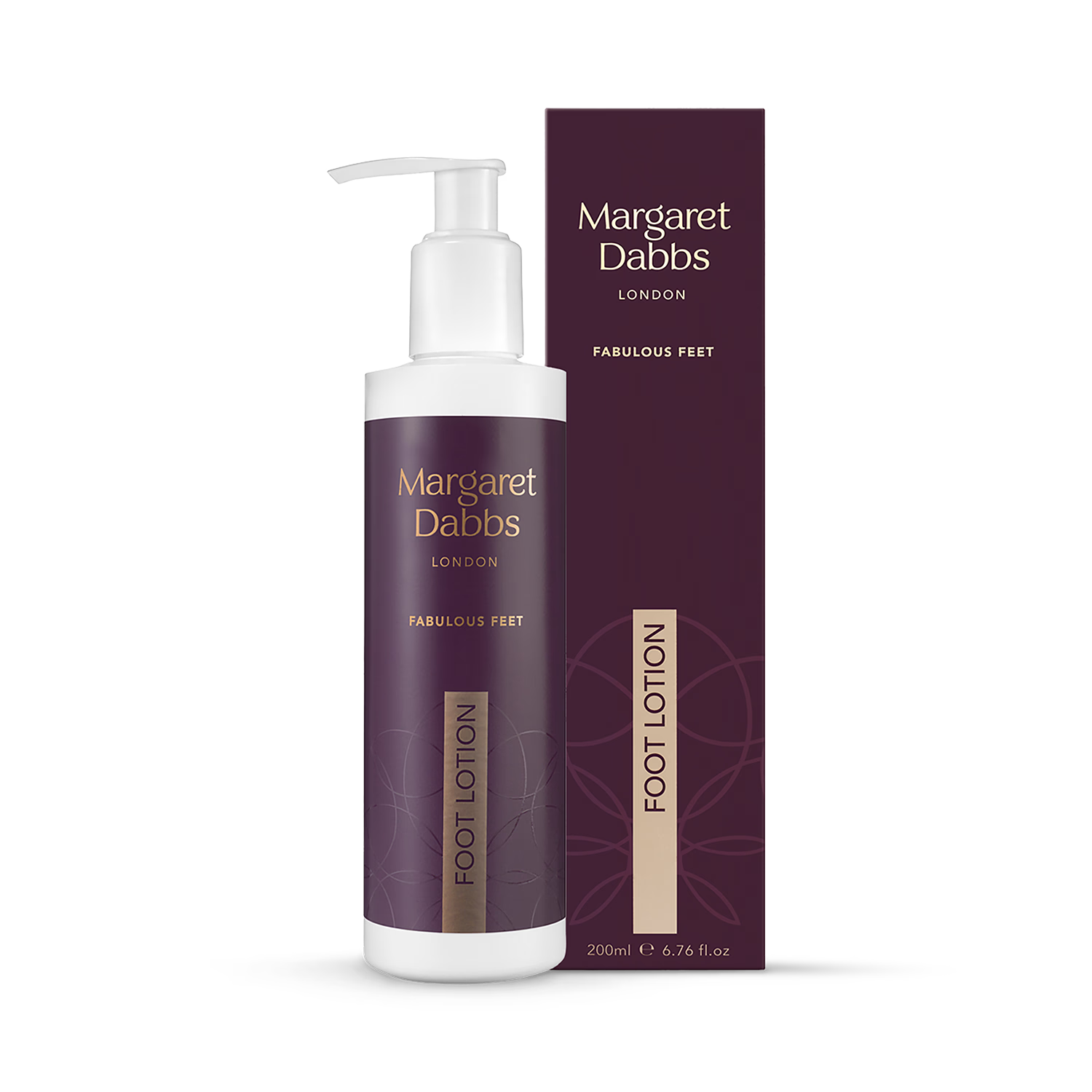 Margaret Dabbs London intensive hydrating foot lotion 200ml, imported from the UK