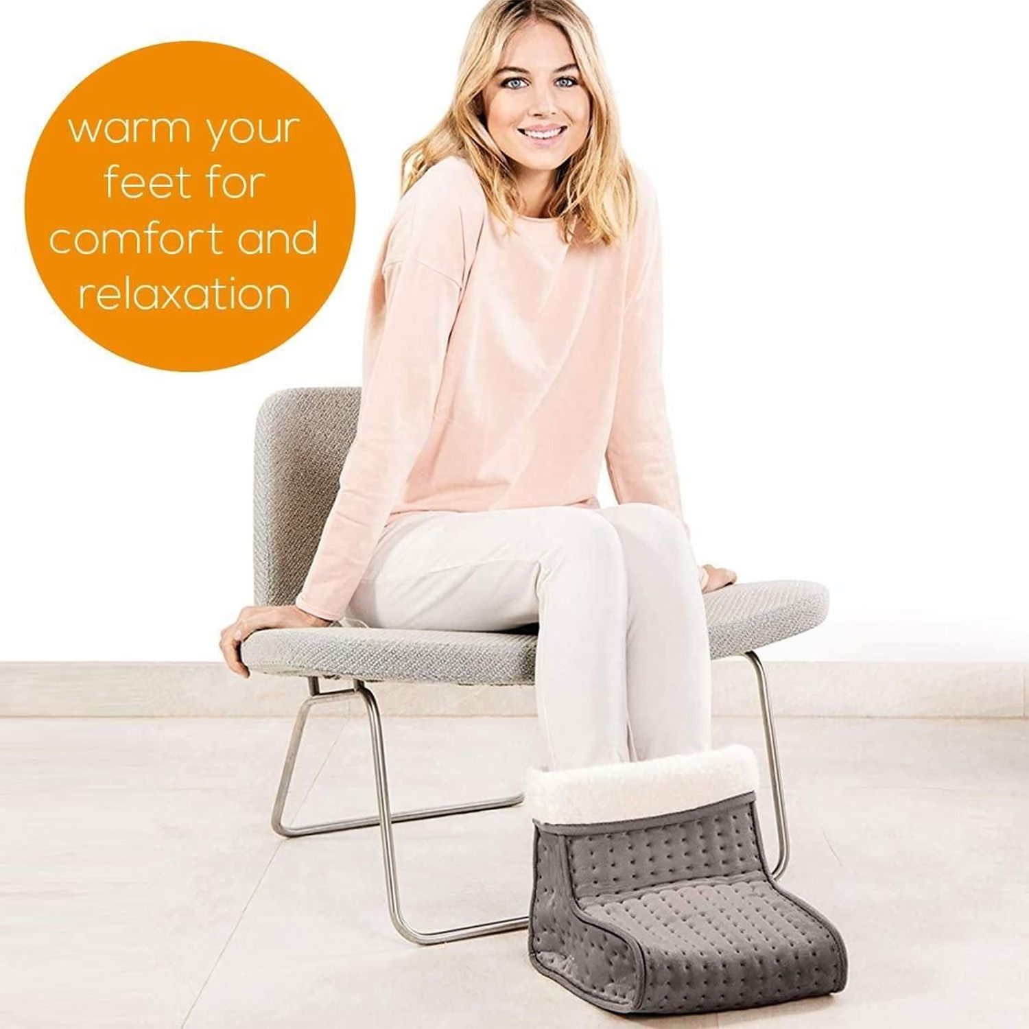 Beurer cosy foot warmer 531.07 Grey FW20 (British brand)