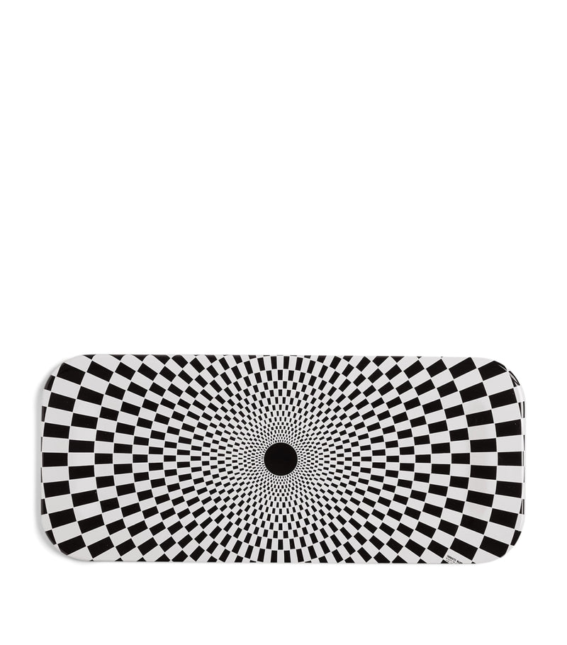Fornasetti Egocentrismo rectangular tray 25cm x 60cm - British product