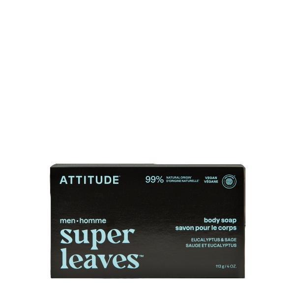 Attitude body soap bar Eucalyptus & Sage 113g - British product