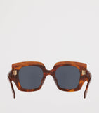 LOEWE square screen sunglasses gold-tone accents acetate - British product