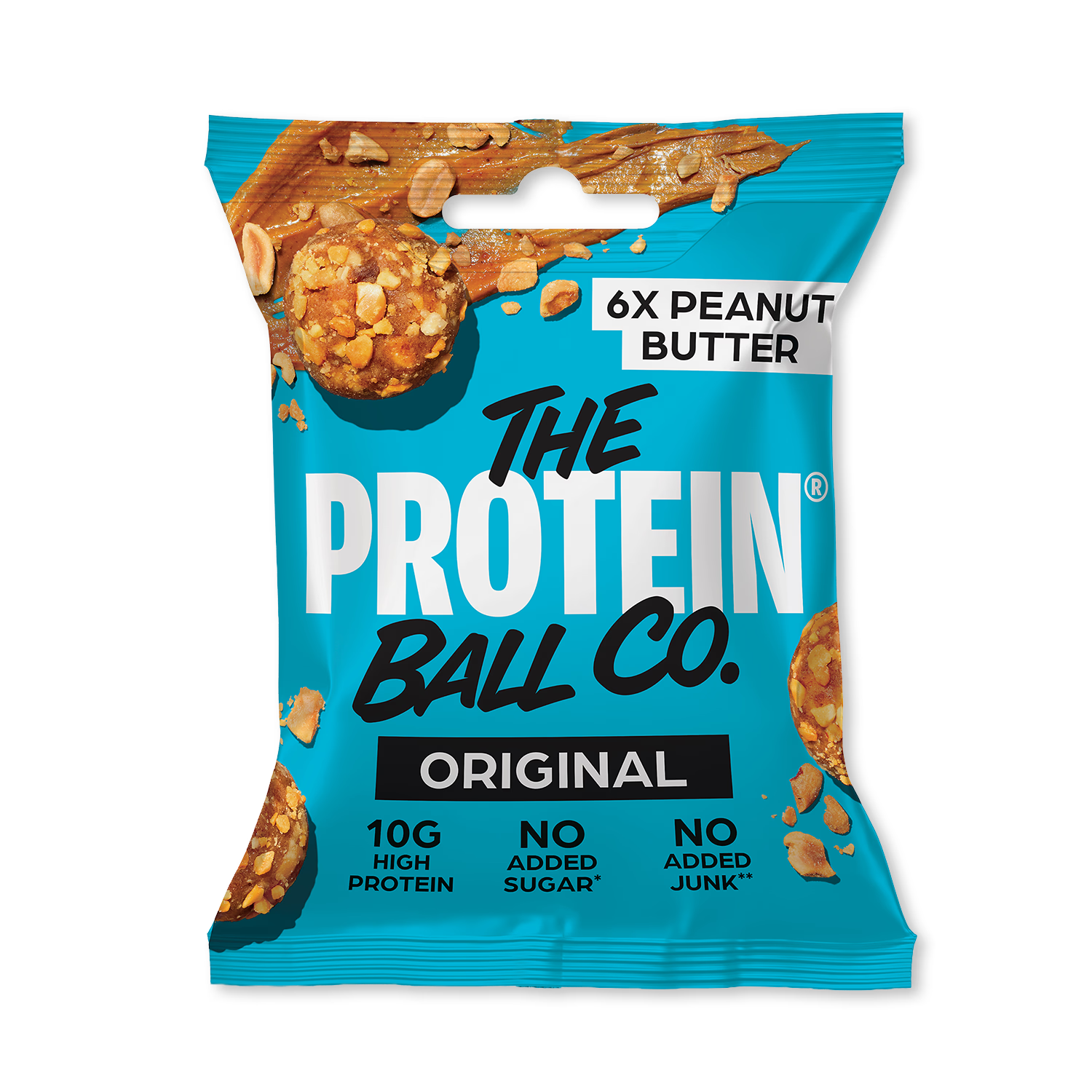 Ballsy high protein peanut butter balls case 10 x 45g UK version