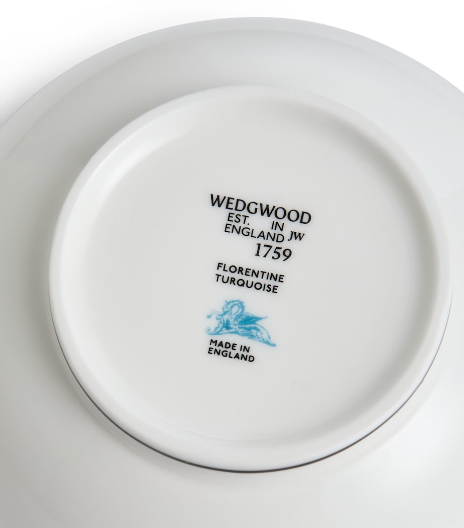 Wedgwood Florentine Turquoise Teapot 300ml (British brand)