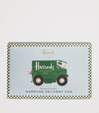 Harrods handmade wooden toy delivery van (British brand)
