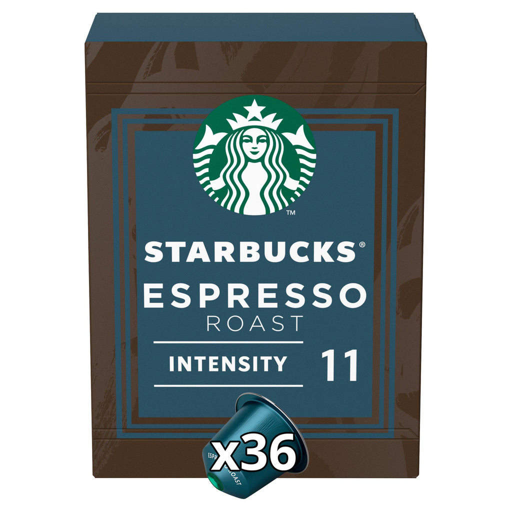 Starbucks by Nespresso Espresso Roast Coffee Pods x36