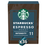 Starbucks by Nespresso Espresso Roast Coffee Pods x36 GOODS Sainsburys   