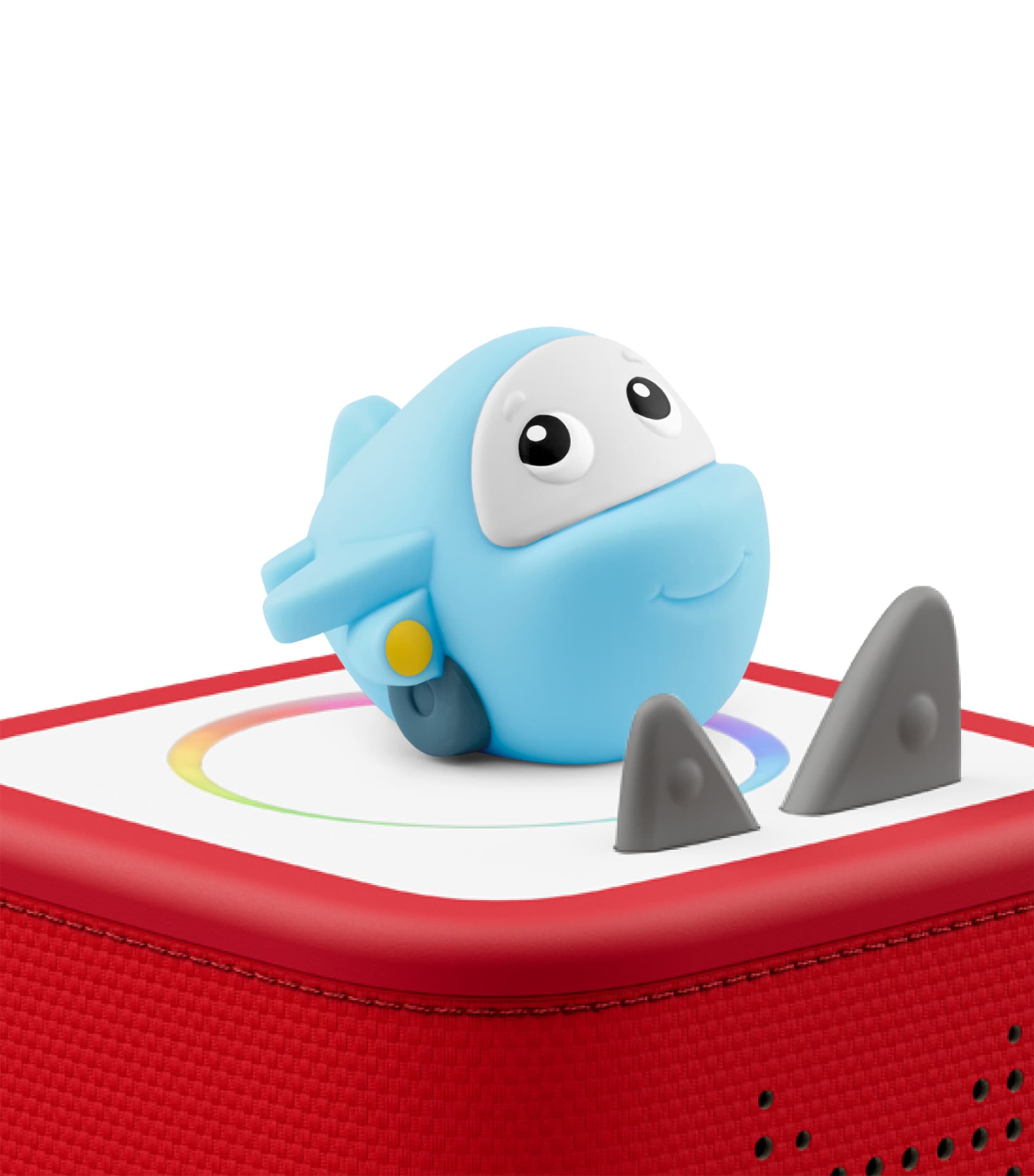 Tonies travel toy set with plane, car, and ship figures for toddlers (British brand)