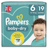 Pampers Baby-Dry Size 6 Nappies Carry Pack x19 GOODS Superdrug   