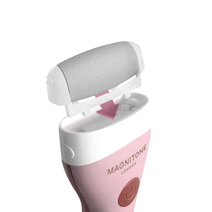 Magnitone Well Heeled 2 Rechargeable Express Pedicure System - Pink