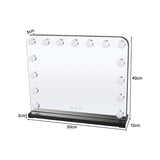 Livingandhome Hollywood LED Makeup Mirror, imported from the UK