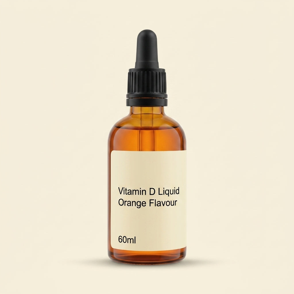 Holland &amp; Barrett vitamin D 400 IE flytende tilskudd 60ml - Britisk produkt