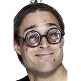 Smiffys nerd glasses black, UK version