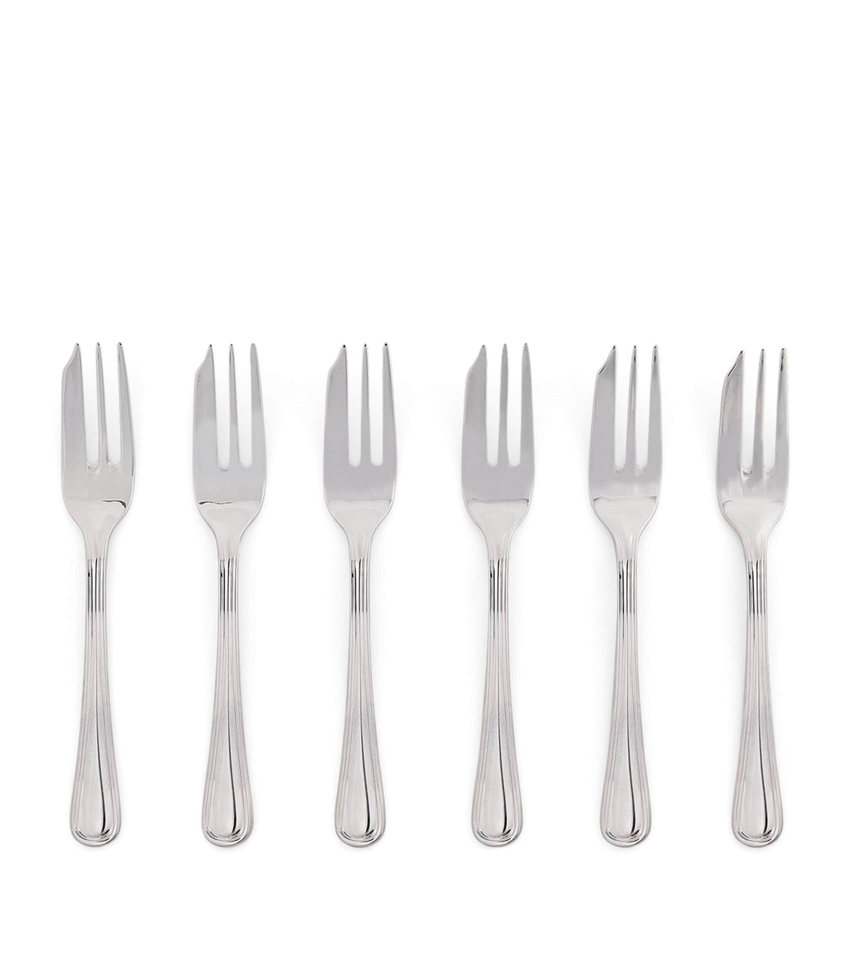 Harrods stainless steel pastry fork set of 6, UK version