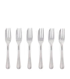 Harrods stainless steel pastry fork set of 6, UK version