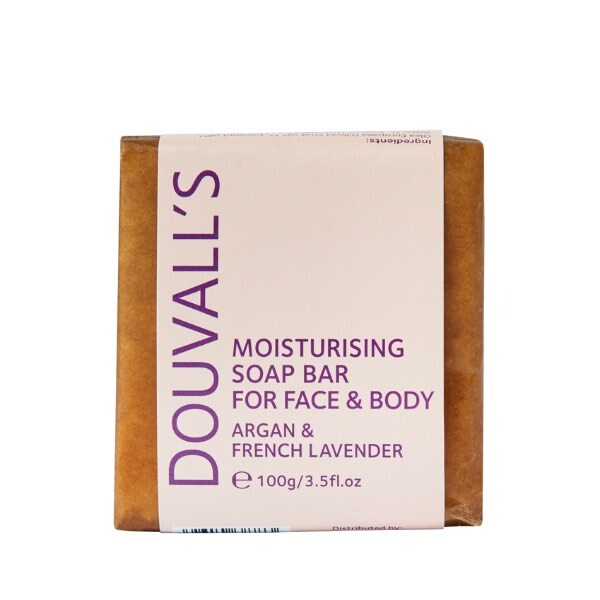 Douvall's Organic Argan & French Lavender Soap 100g GOODS Superdrug   