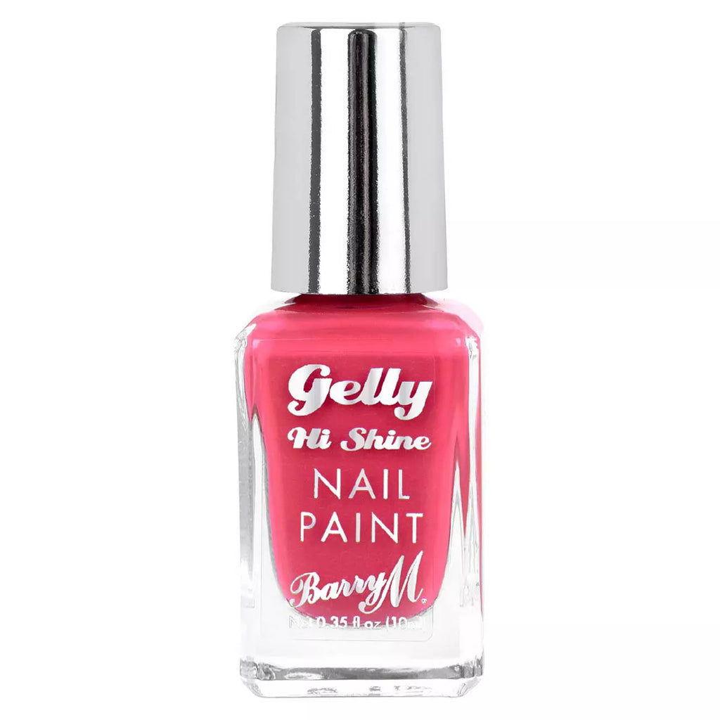 Barry M Gelly Hi Shine Nail Paint Wild Fig 10ml