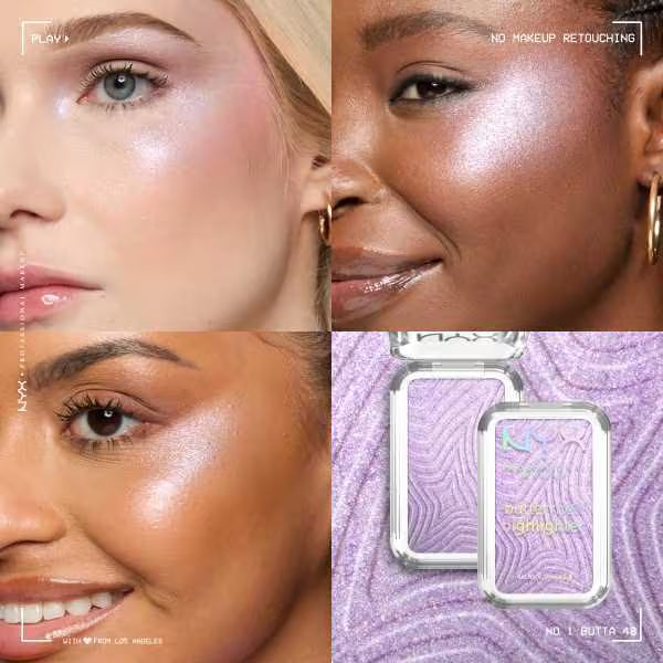 NYX Buttermelt Highlighter No 1 Butta, imported from the UK