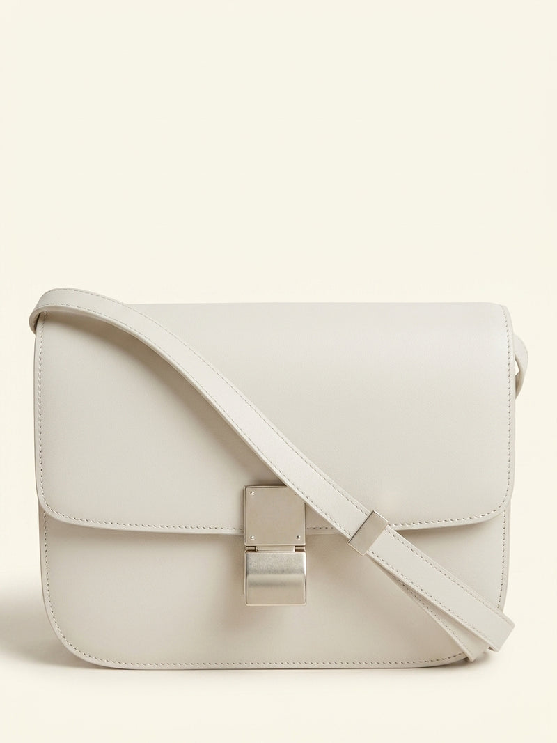 Pre-owned CELINE light blue leather crossbody bag (British brand)