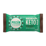 Pulsin Mint Chocolate & Peanut Keto Bar 50g GOODS Holland&Barrett