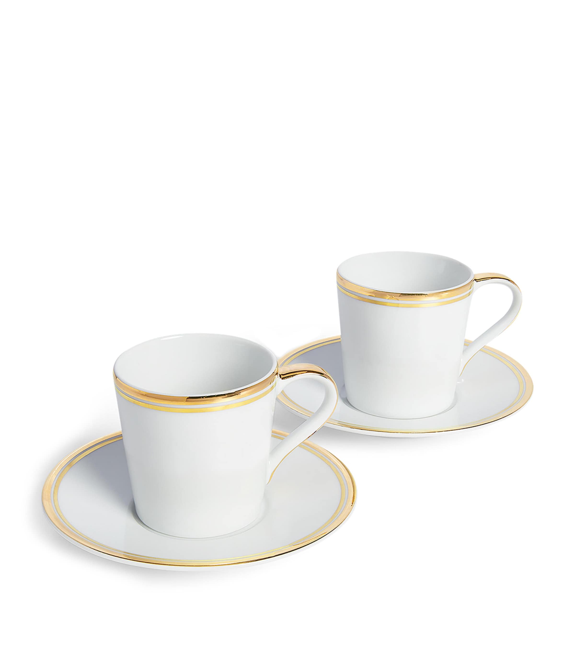 Ralph Lauren espresso cup and saucer set of 2, imported from the UK