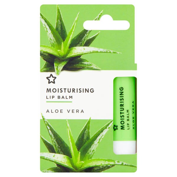 Superdrug Aloe Vera Lip Balm 4g