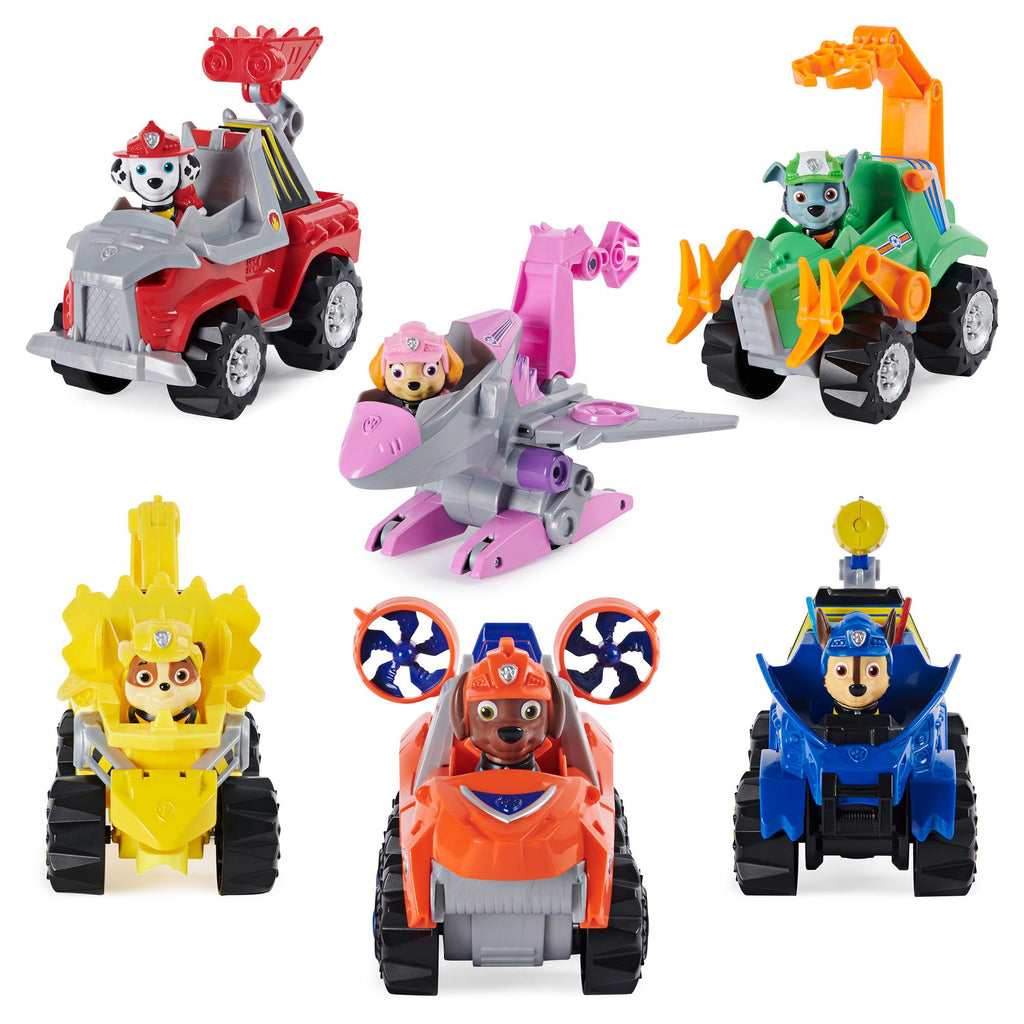 Paw Patrol Dino Rescue Deluxe Vehicles Assortment