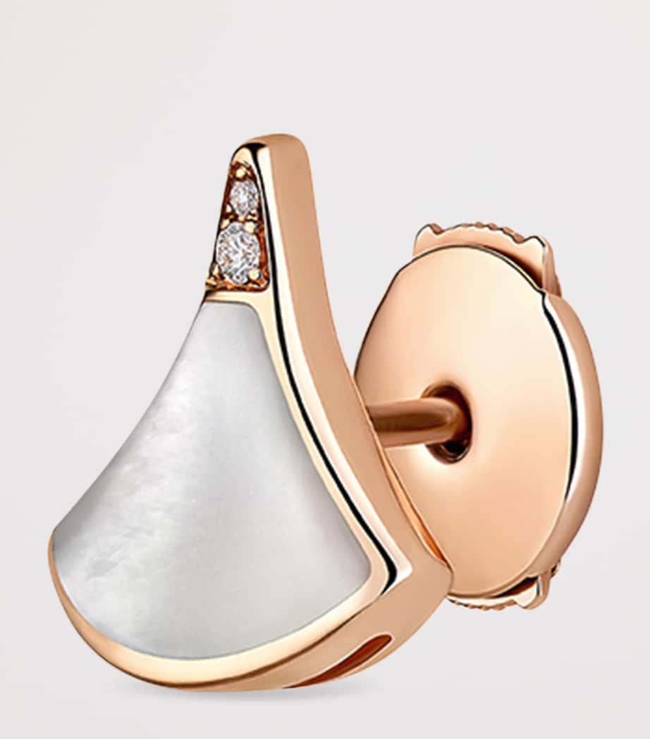 Bvlgari Divas Dream single stud earring, imported from the UK