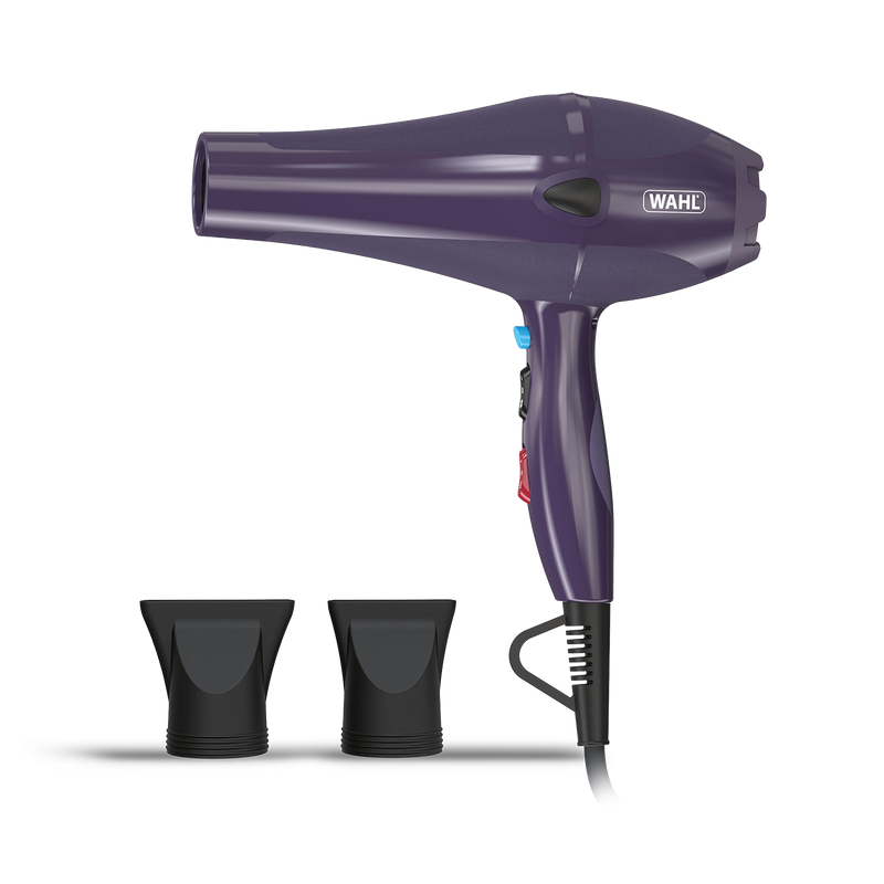 Wahl Ionic Style 2200W hair dryer purple, imported from the UK