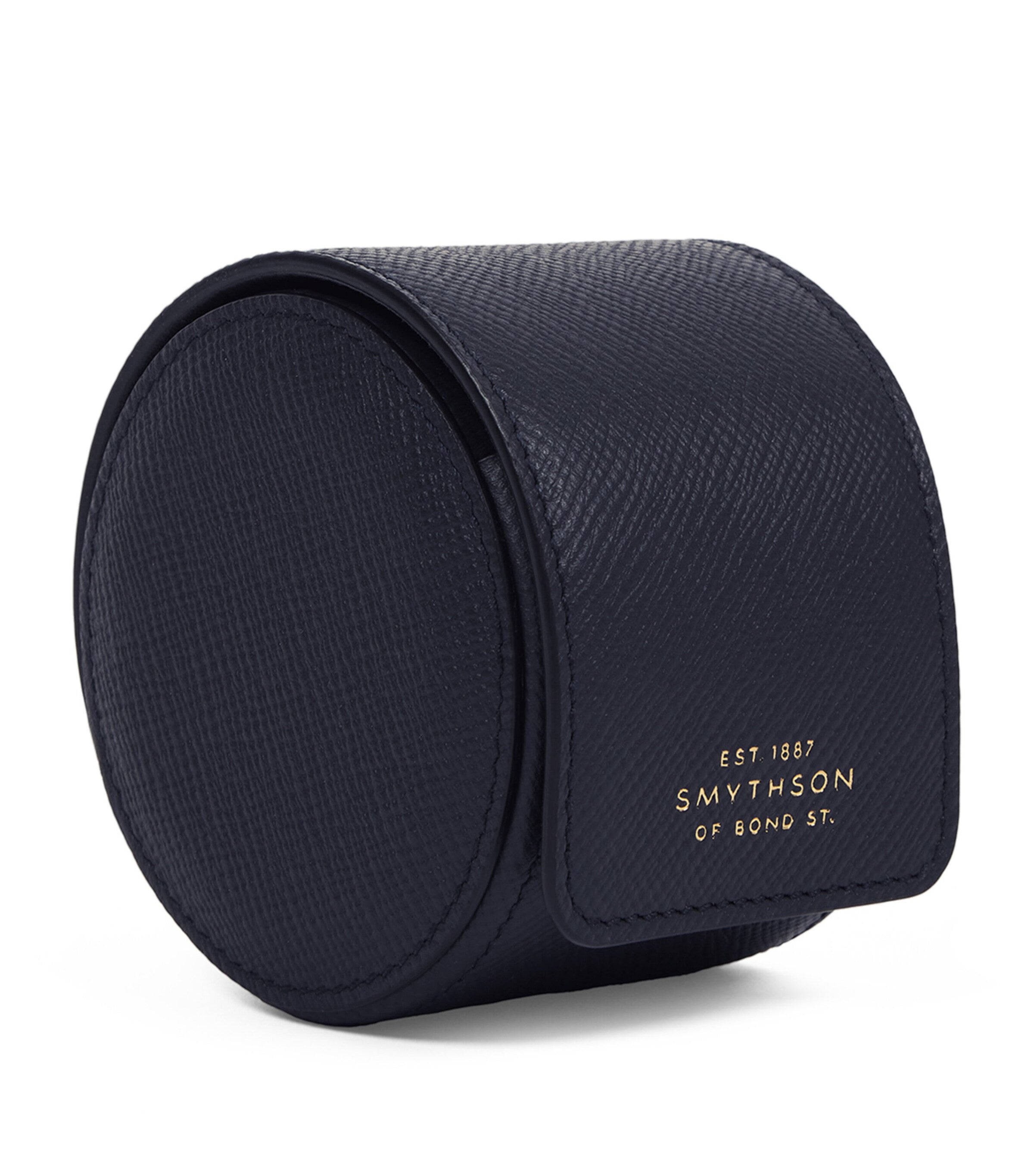 Smythson Leather Panama Single Watch Roll (British brand)