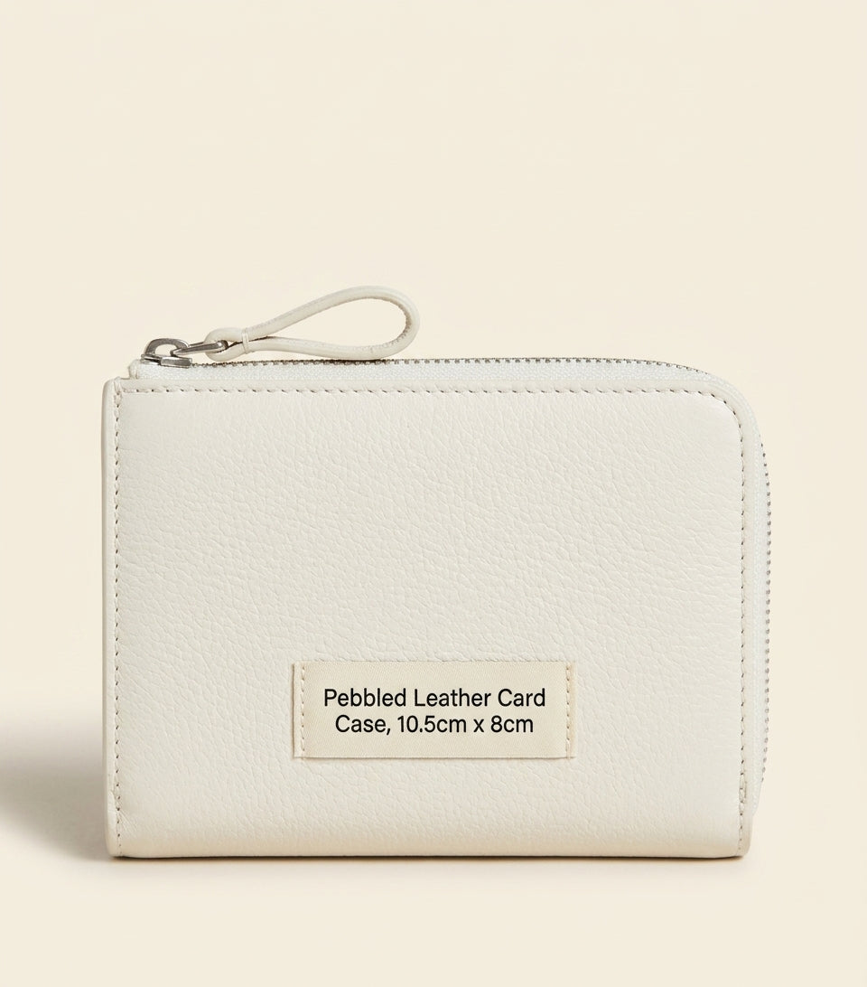 Mulberry bifold zipped leather wallet, imported from the UK
