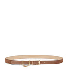 Marina Rinaldi suede logo chain belt, UK version