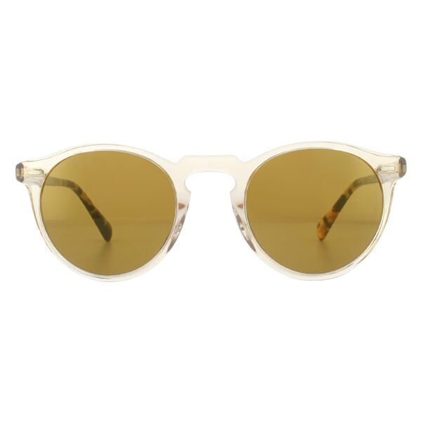 Oliver Peoples Gregory Peck brown sunglasses, imported from the UK