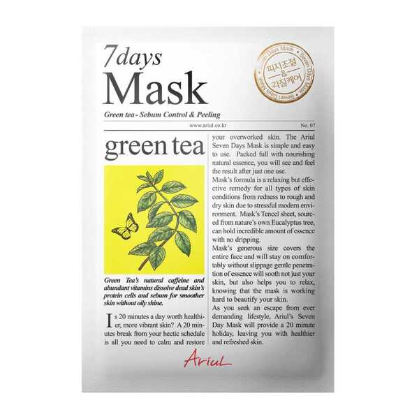 Ariul 7 Day Mask Green Tea sheet - British product