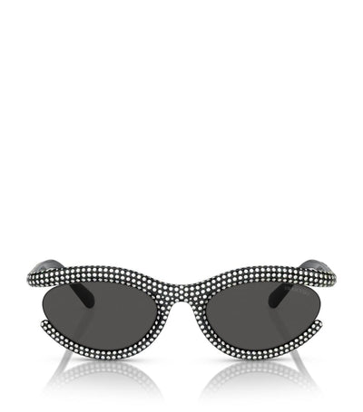 Swarovski Oval SK6006 Designer Solbriller