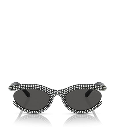 Swarovski Oval SK6006 Designer Solbriller