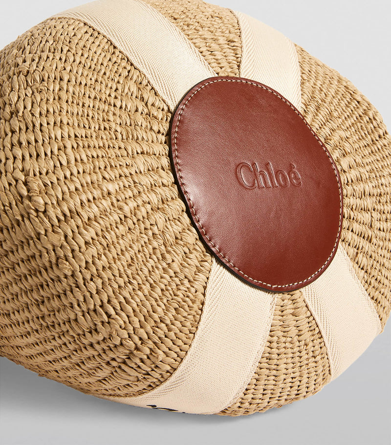 Chloé Large Woody basket bag, imported from the UK